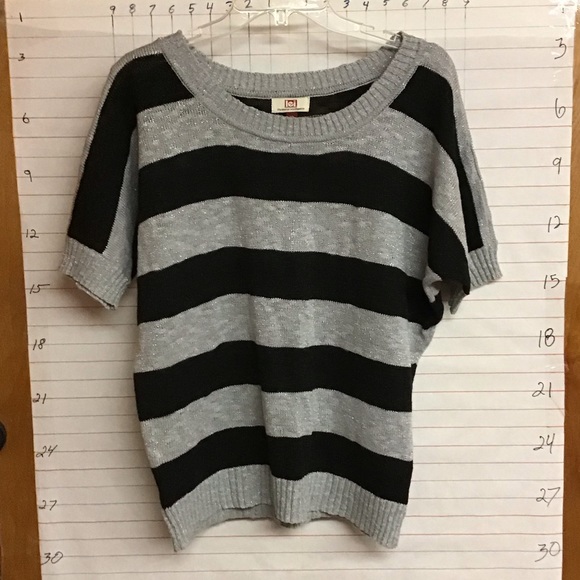 The Greii Brown and White Striped Lightweight Sweater 30a main image 1